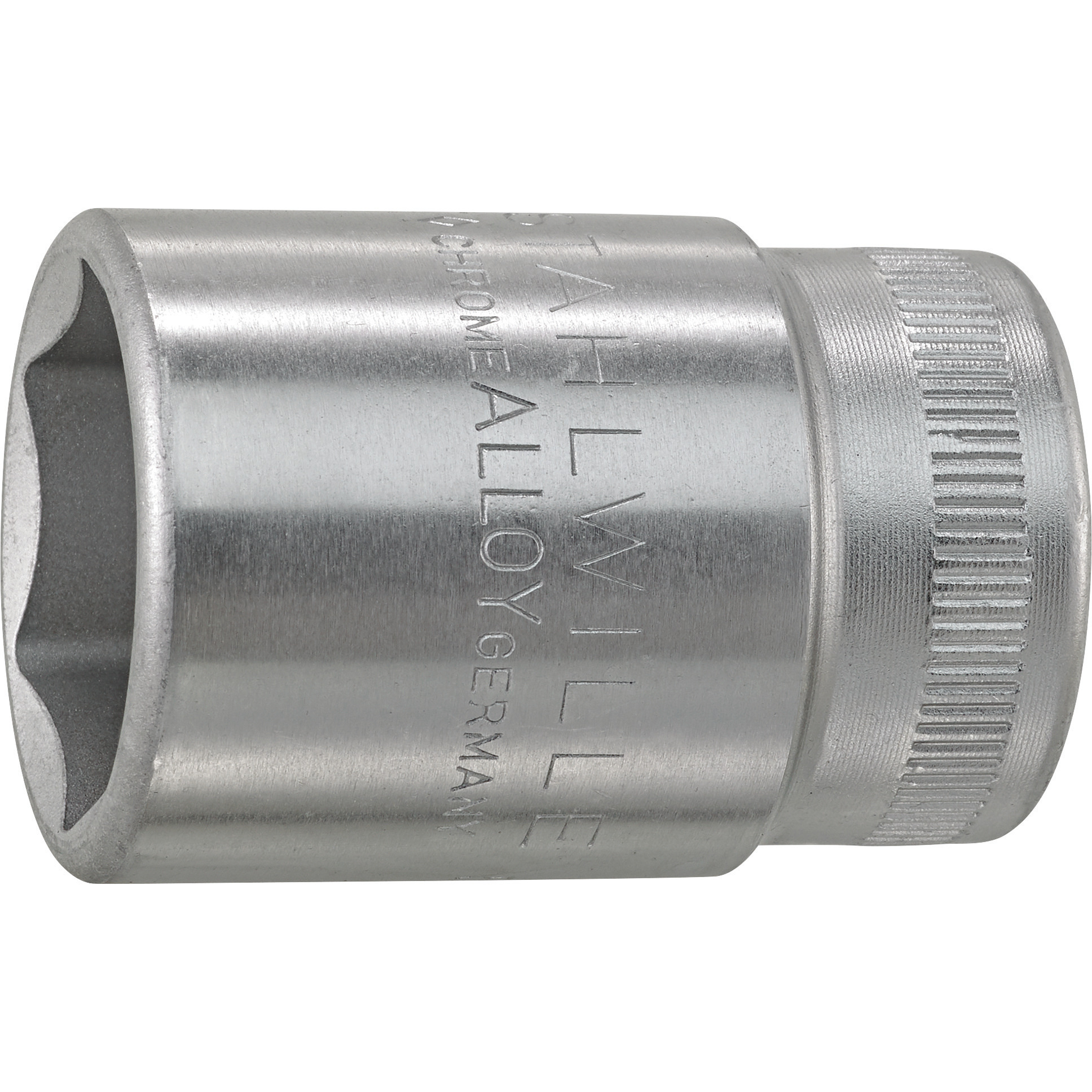 Soquete Sextavado STAHLWILLE 52 18 mm Encaixe 1/2" AS-Drive HPQ Made in Germany